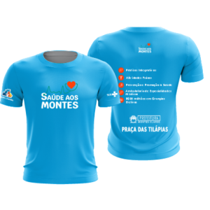 Camiseta Esportiva Praça das Tilápias